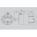 Pompa per timoneria idraulica Mavimare GM2-MRA03