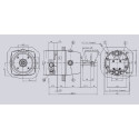 Pompa per timoneria idraulica Inboard 56 cm3