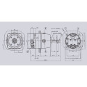 Pompa per timoneria idraulica Mavimare Inboard 68cm3