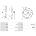 Alternatore Citroën C5 1.6-1