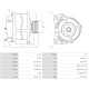 Alternatore Nissan INTERSTAR 2.2-1