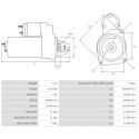 Motorino avviamento International 533 / 533V_3